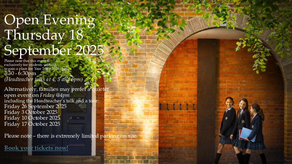 Open evening slide 2025